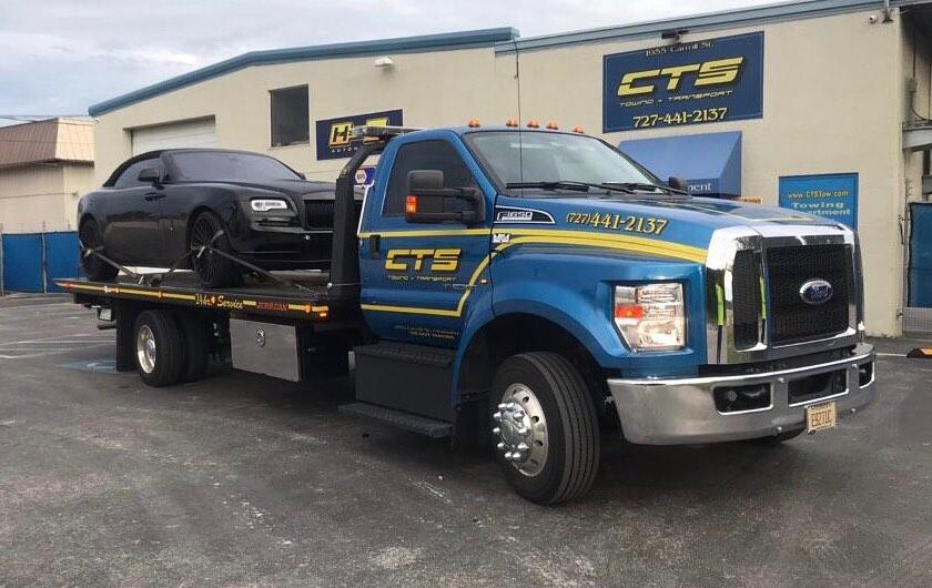 Luxury Auto Transport CTS Towing Transport